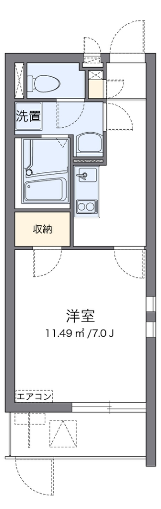 クレイノ桜 間取り