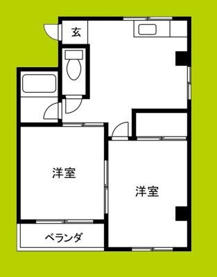 三麗ハイツ 間取り