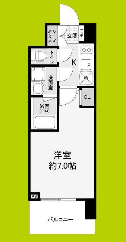 スプランディッドⅡ 間取り