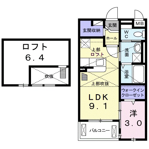 ベル　エトワール 間取り