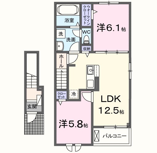 ベルオーブⅠ 間取り