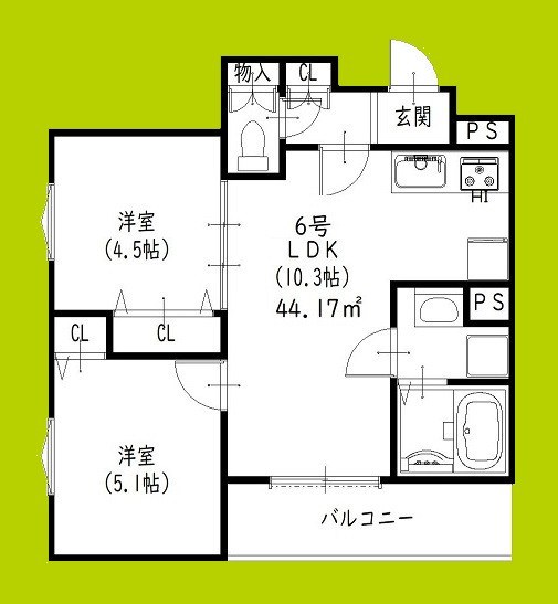 クリエオーレ大正 間取り