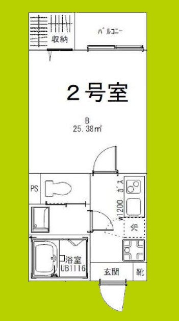 ディレットーレFUKU 間取り