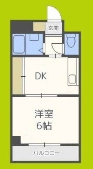 ローズコーポ新大阪7 間取り