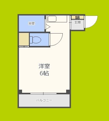 ルーミングイン千舟 間取り