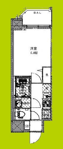 Alivis都島北通 間取り