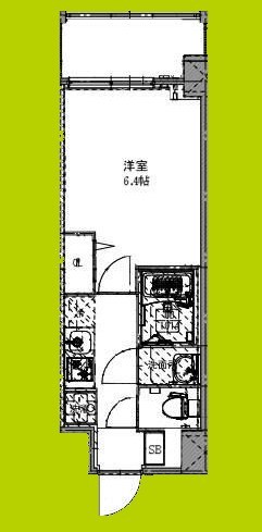 Alivis都島北通 間取り