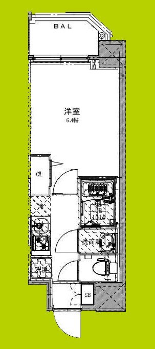 Alivis都島北通 間取り
