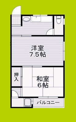 嶋川マンション 間取り