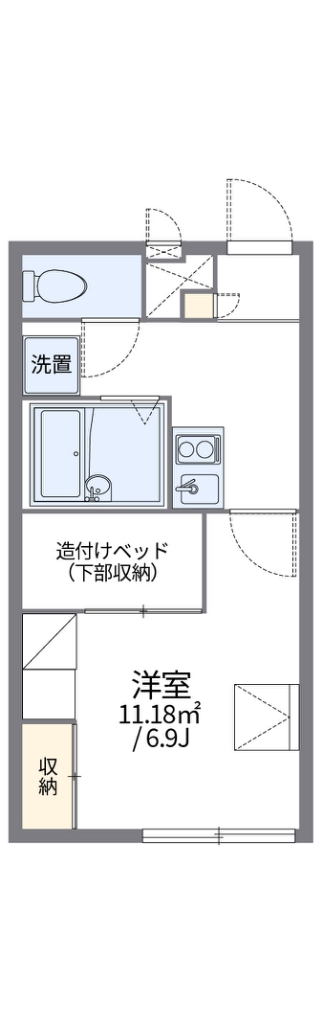 レオパレスピュア 間取り
