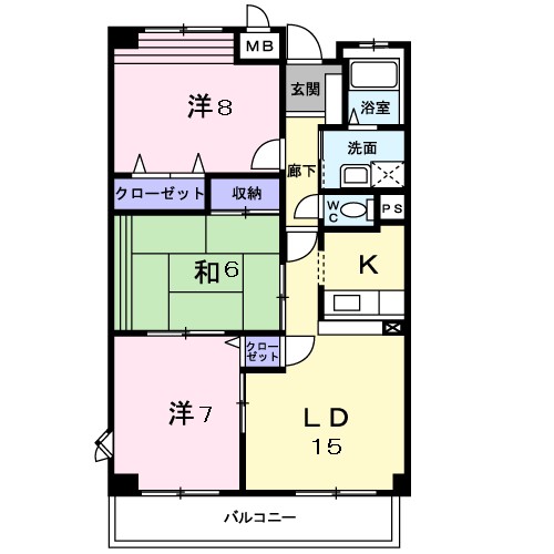 メゾン泉 間取り
