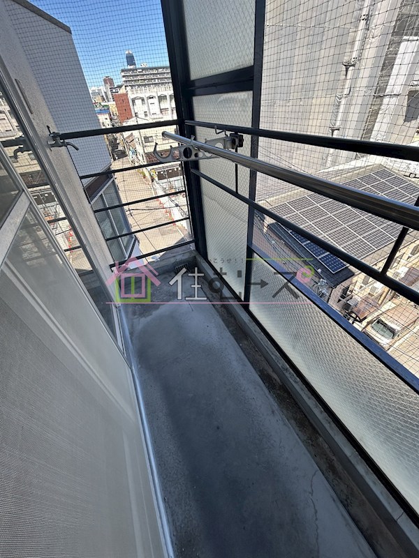 オーサムMK鶴橋 ベランダ