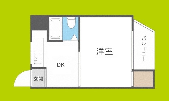 ハイツしんめい 間取り
