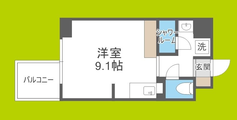 エスティライフ大阪都島 間取り