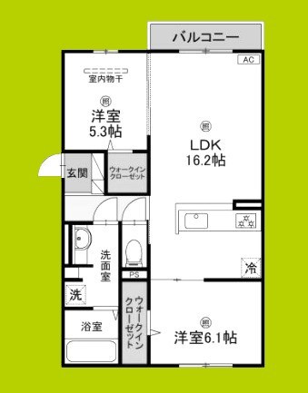 ラ　ヴィータ鳳 間取り