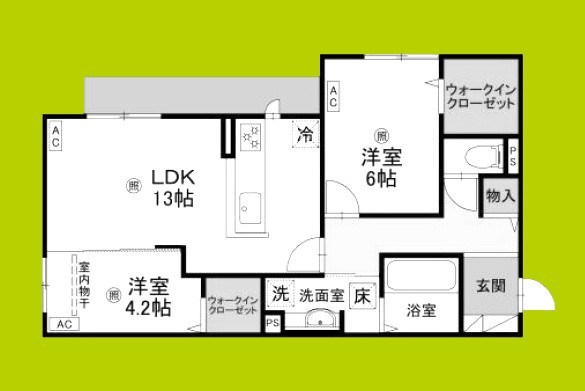 パサログランデ百舌鳥本町３丁 間取り