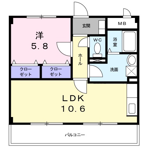 グランソレイユ 間取り