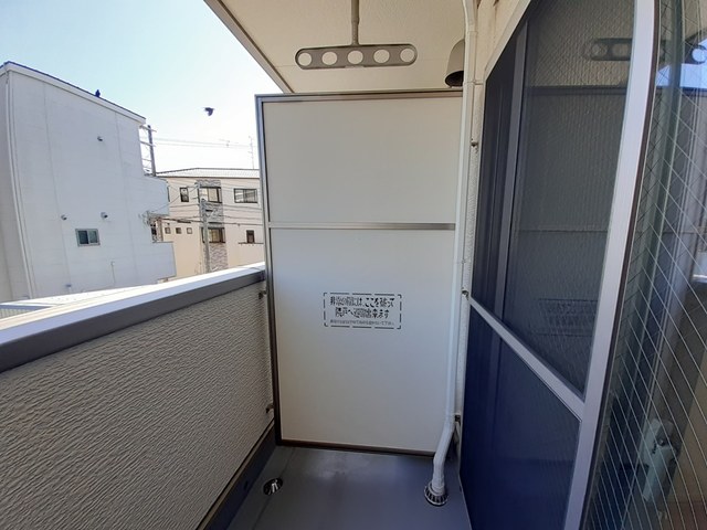 フルールⅡ ベランダ