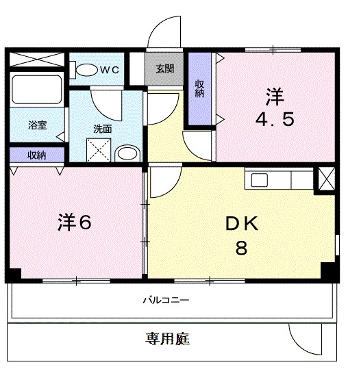 グラネス．Ｍ．Ｄ 間取り