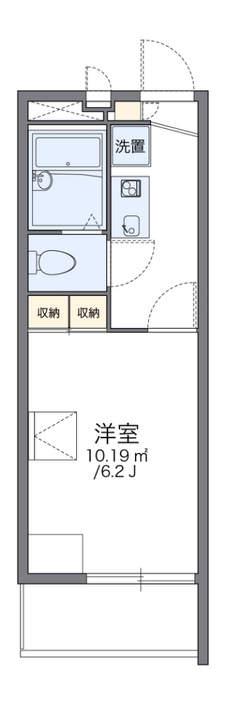 レオパレスグレイト 間取り