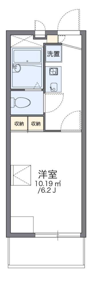 レオパレスラ・テール 間取り