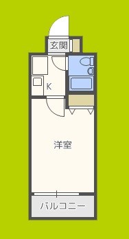 レスポワール難波南 間取り