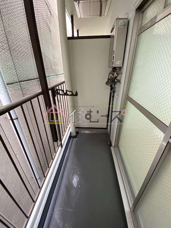 銀玉ハイツ ベランダ