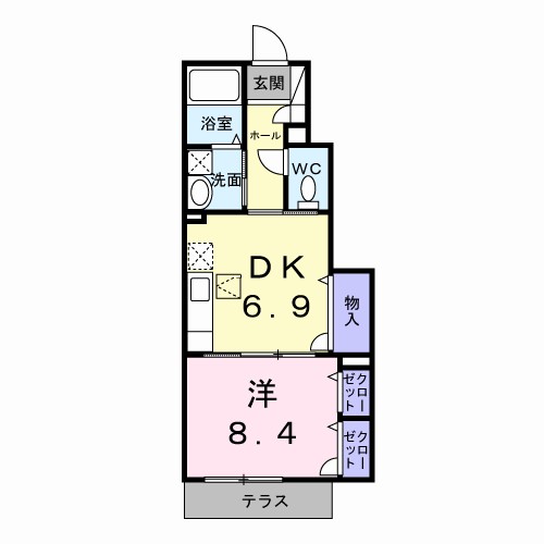 ホワイトハウスⅡ 間取り