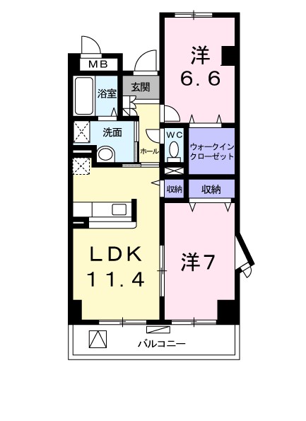 ベルアビタシオン 間取り