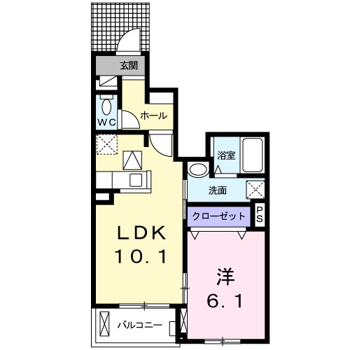 リヴェール壱番館 間取り