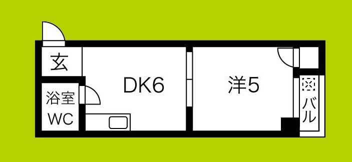 野江ハイツ 間取り