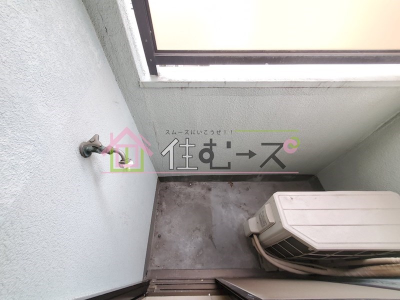 野江ハイツ ベランダ