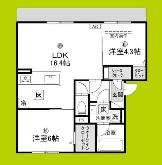 Felice KOZU 間取り