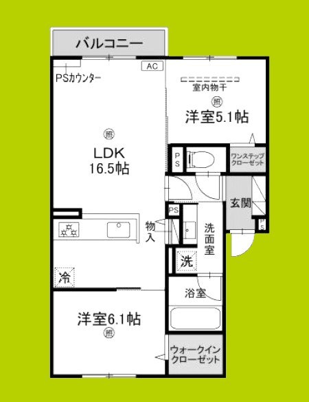 Felice KOZU 間取り
