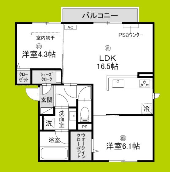 Felice KOZU 間取り