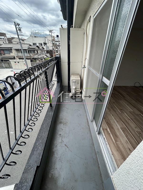 タカイレジデンス ベランダ