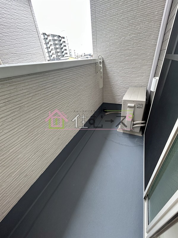 パレーシャルかしま ベランダ