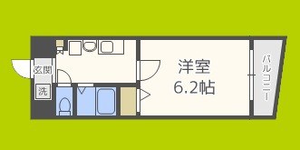 オズレジデンス天下茶屋 間取り