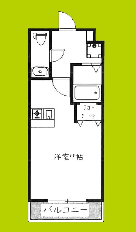 サンハイツ岸里 間取り