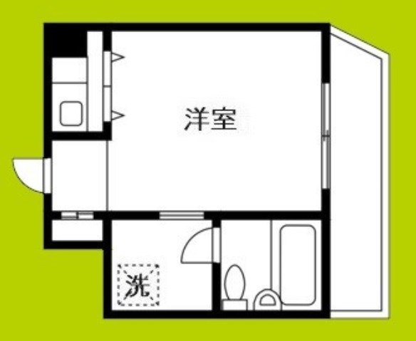 朝日プラザ夕陽丘Ⅲ 間取り