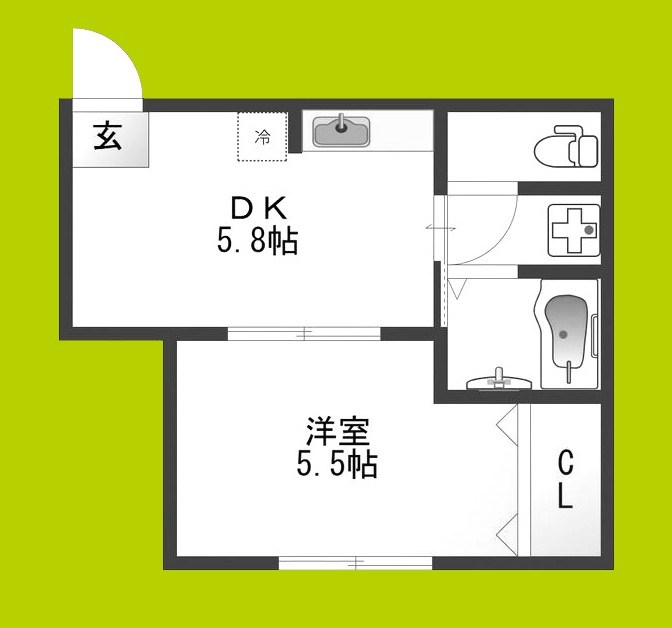 サンハイツ 間取り