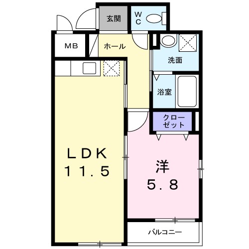 フルー　リール 間取り