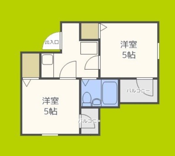 アメニティー新高二番館 間取り