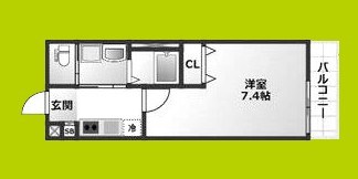 ALEGRIA宮之阪 間取り