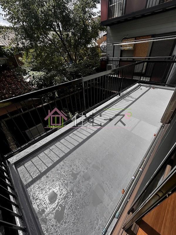 北田辺3丁目戸建 ベランダ