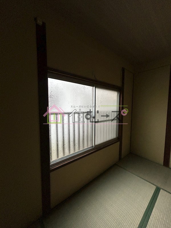 湯里Ｋアパート ベランダ
