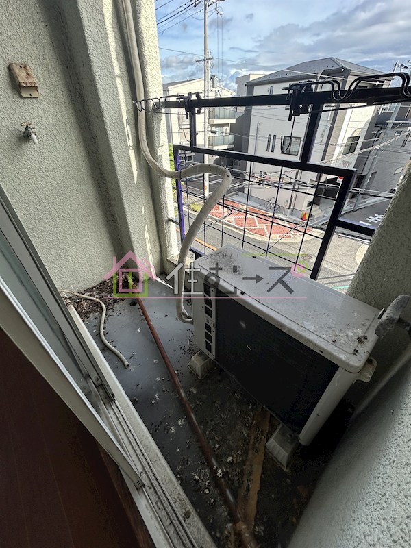メモリアルタウン東住吉D棟 ベランダ