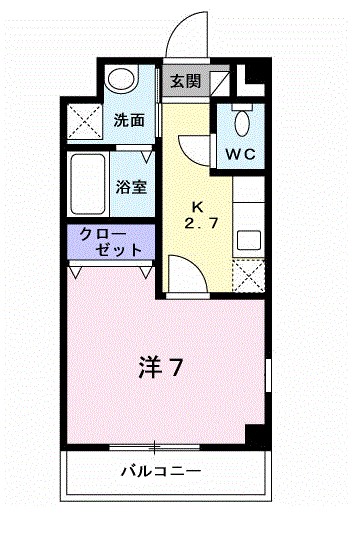 アクティヴＭ．Ｍ 間取り