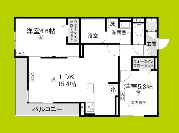 Armojour　A棟 間取り