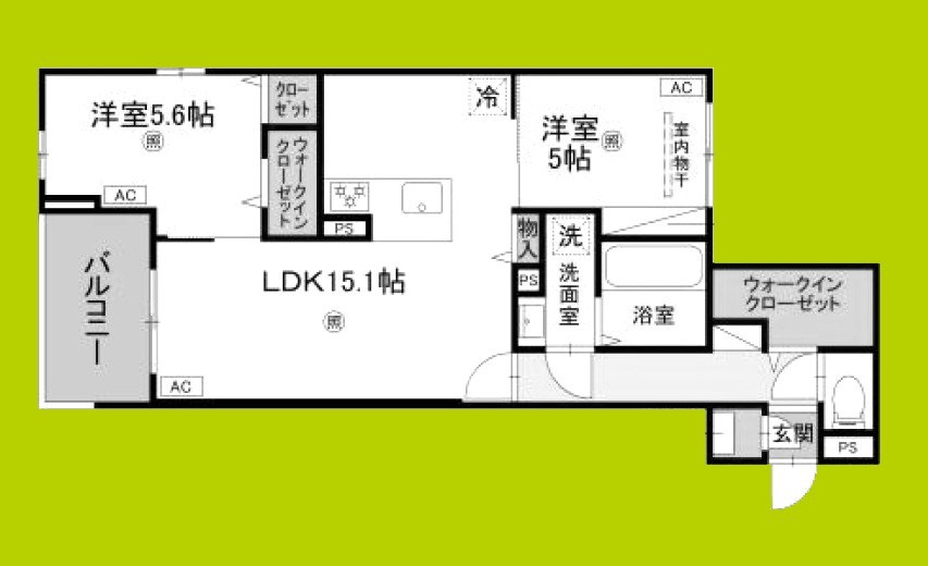 Armojour　A棟 間取り